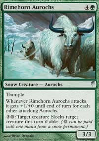 Rimehorn Aurochs [Coldsnap] | Gaming Infinity