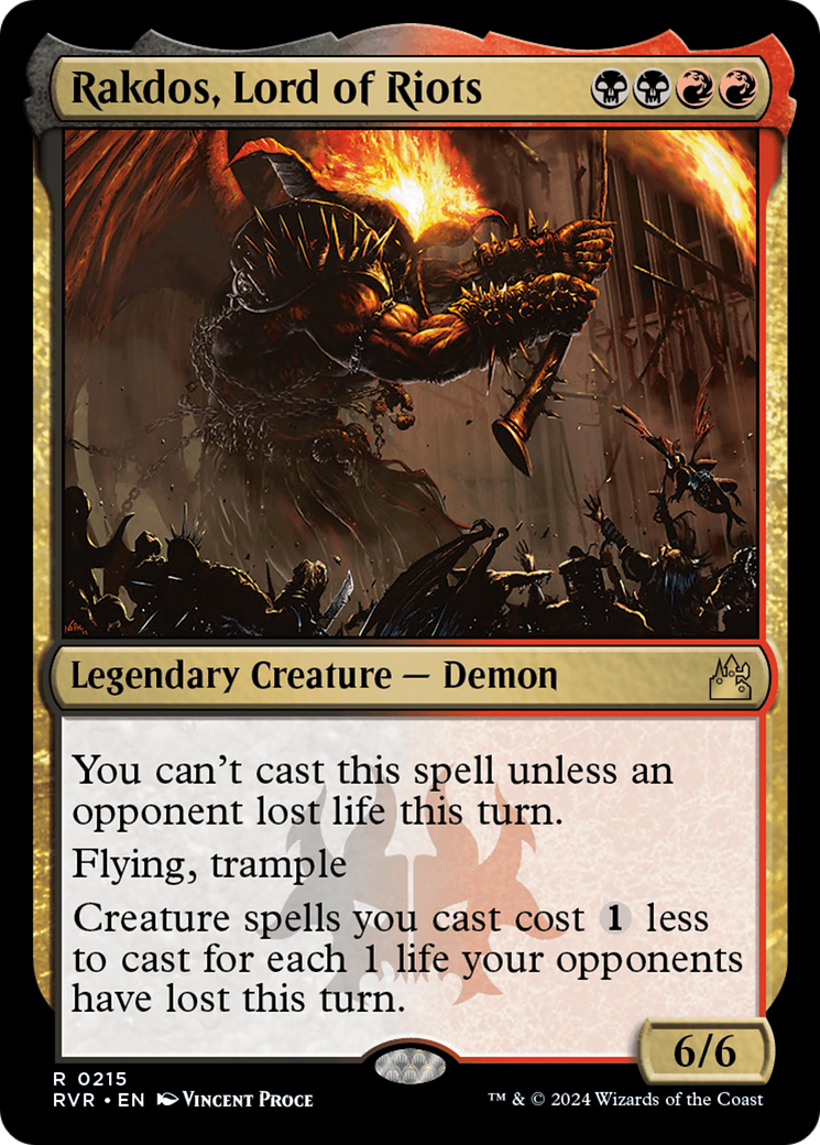 Rakdos, Lord of Riots [Ravnica Remastered] | Gaming Infinity