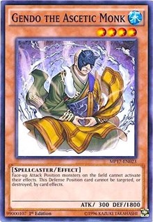 Gendo the Ascetic Monk [2017 Mega-Tins Mega Pack] [MP17-EN023] | Gaming Infinity