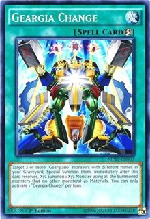 Geargia Change [2017 Mega-Tins Mega Pack] [MP17-EN053] | Gaming Infinity
