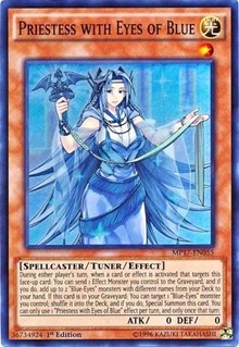 Priestess with Eyes of Blue [2017 Mega-Tins Mega Pack] [MP17-EN055] | Gaming Infinity