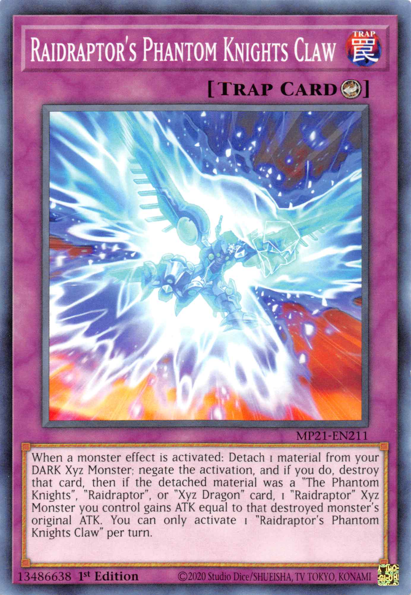 Raidraptor's Phantom Knights Claw [MP21-EN211] Common | Gaming Infinity