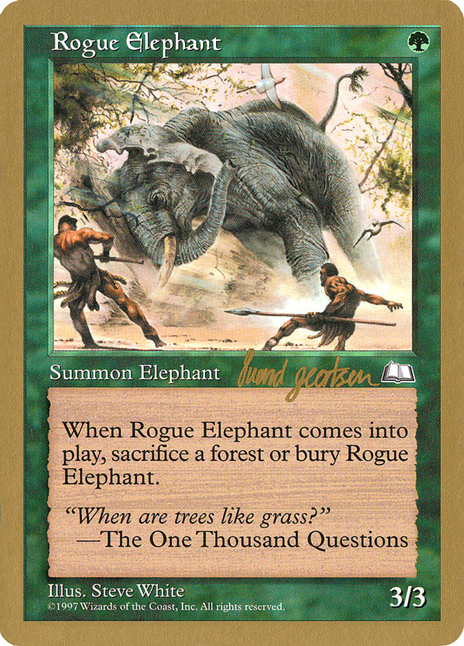 Rogue Elephant (Svend Geertsen) [World Championship Decks 1997] | Gaming Infinity