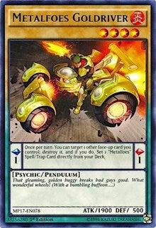 Metalfoes Goldriver [2017 Mega-Tins Mega Pack] [MP17-EN078] | Gaming Infinity