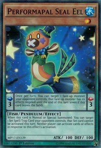 Performapal Seal Eel [2017 Mega-Tins Mega Pack] [MP17-EN129] | Gaming Infinity