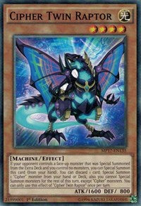 Cipher Twin Raptor [2017 Mega-Tins Mega Pack] [MP17-EN135] | Gaming Infinity