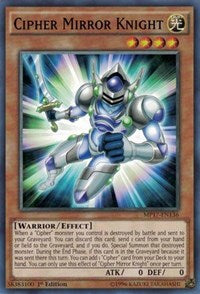 Cipher Mirror Knight [2017 Mega-Tins Mega Pack] [MP17-EN136] | Gaming Infinity