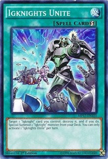 Igknights Unite [2017 Mega-Tins Mega Pack] [MP17-EN155] | Gaming Infinity