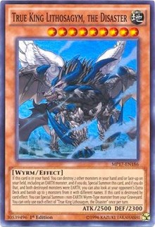 True King Lithosagym, the Disaster [2017 Mega-Tins Mega Pack] [MP17-EN186] | Gaming Infinity