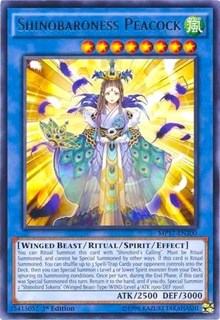 Shinobaroness Peacock [2017 Mega-Tins Mega Pack] [MP17-EN200] | Gaming Infinity