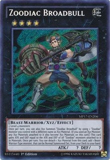 Zoodiac Broadbull [2017 Mega-Tins Mega Pack] [MP17-EN206] | Gaming Infinity