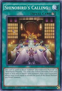 Shinobird's Calling [2017 Mega-Tins Mega Pack] [MP17-EN213] | Gaming Infinity