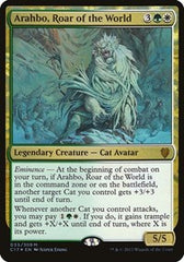 Arahbo, Roar of the World (Commander 2017) [Commander 2017 Oversized] | Gaming Infinity