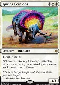 Goring Ceratops [Ixalan] | Gaming Infinity