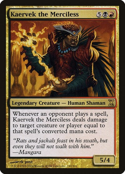 Kaervek the Merciless [Time Spiral] | Gaming Infinity