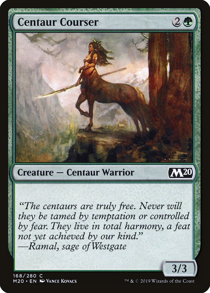 Centaur Courser [Core Set 2020] | Gaming Infinity