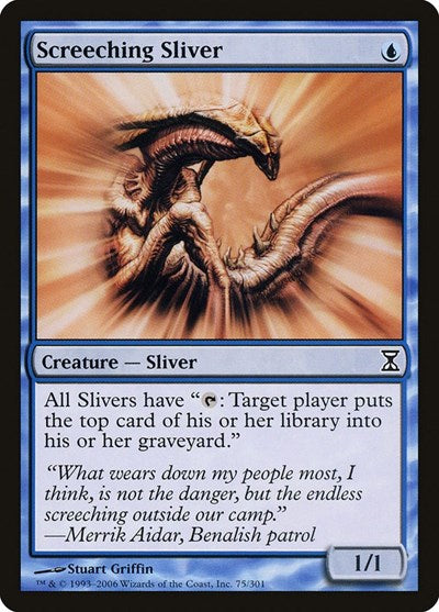 Screeching Sliver [Time Spiral] | Gaming Infinity