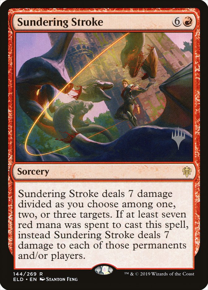 Sundering Stroke (Promo Pack) [Throne of Eldraine Promos] | Gaming Infinity