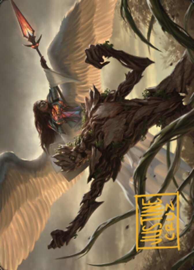 Strength of the Coalition Art Card (Gold-Stamped Signature) [Dominaria United Art Series] | Gaming Infinity