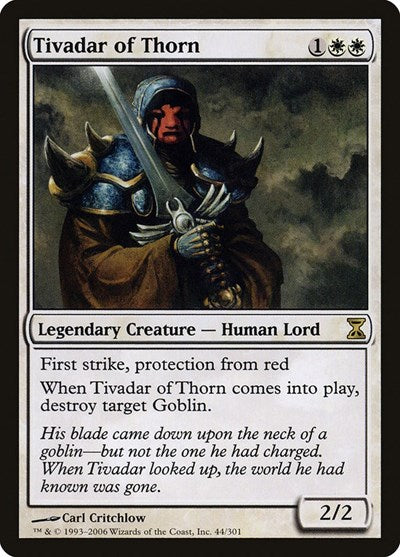 Tivadar of Thorn [Time Spiral] | Gaming Infinity