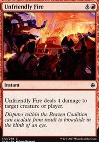 Unfriendly Fire [Ixalan] | Gaming Infinity