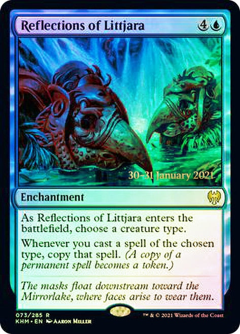 Reflections of Littjara  [Kaldheim Prerelease Promos] | Gaming Infinity