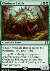 Obstinate Baloth [Iconic Masters] | Gaming Infinity