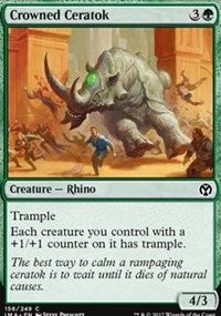 Crowned Ceratok [Iconic Masters] | Gaming Infinity