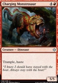 Charging Monstrosaur [Ixalan] | Gaming Infinity