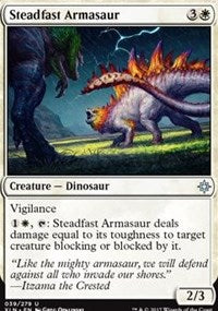 Steadfast Armasaur [Ixalan] | Gaming Infinity