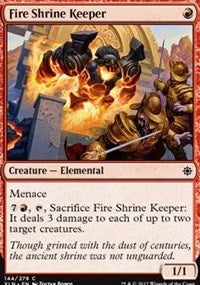 Fire Shrine Keeper [Ixalan] | Gaming Infinity