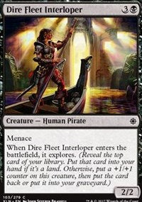 Dire Fleet Interloper [Ixalan] | Gaming Infinity