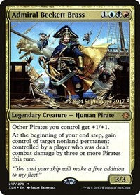 Admiral Beckett Brass [Ixalan Promos] | Gaming Infinity