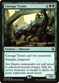 Carnage Tyrant [Ixalan Promos] | Gaming Infinity