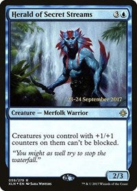 Herald of Secret Streams [Ixalan Promos] | Gaming Infinity