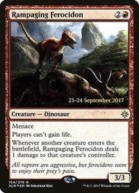 Rampaging Ferocidon [Ixalan Promos] | Gaming Infinity