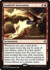 Sunbird's Invocation [Ixalan Promos] | Gaming Infinity