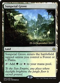 Sunpetal Grove [Ixalan Promos] | Gaming Infinity