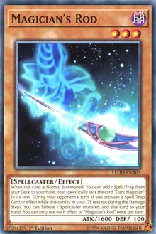 Magician's Rod [Legendary Dragon Decks] [LEDD-ENA05] | Gaming Infinity