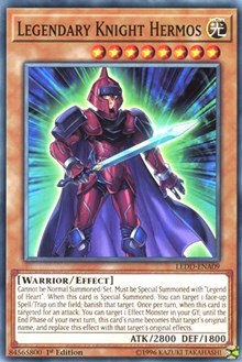Legendary Knight Hermos [Legendary Dragon Decks] [LEDD-ENA09] | Gaming Infinity