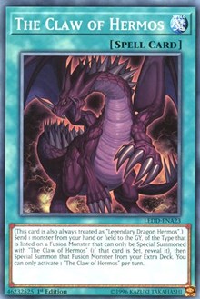 The Claw of Hermos [Legendary Dragon Decks] [LEDD-ENA23] | Gaming Infinity