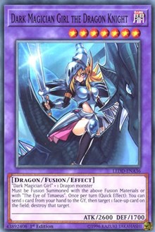 Dark Magician Girl the Dragon Knight [Legendary Dragon Decks] [LEDD-ENA36] | Gaming Infinity