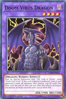 Doom Virus Dragon [Legendary Dragon Decks] [LEDD-ENA37] | Gaming Infinity