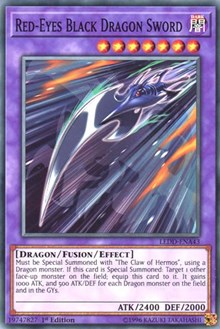 Red-Eyes Black Dragon Sword [Legendary Dragon Decks] [LEDD-ENA43] | Gaming Infinity