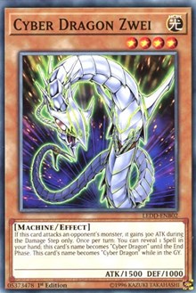 Cyber Dragon Zwei [Legendary Dragon Decks] [LEDD-ENB02] | Gaming Infinity