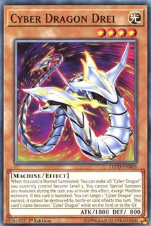 Cyber Dragon Drei [Legendary Dragon Decks] [LEDD-ENB03] | Gaming Infinity