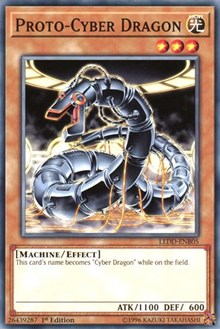 Proto-Cyber Dragon [Legendary Dragon Decks] [LEDD-ENB05] | Gaming Infinity