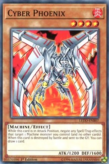 Cyber Phoenix [Legendary Dragon Decks] [LEDD-ENB07] | Gaming Infinity