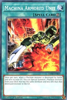 Machina Armored Unit [Legendary Dragon Decks] [LEDD-ENB19] | Gaming Infinity