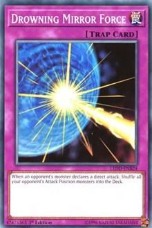 Drowning Mirror Force [Legendary Dragon Decks] [LEDD-ENB24] | Gaming Infinity